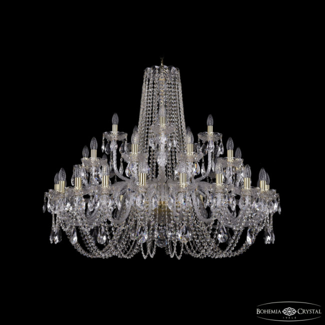 Подвесная люстра Bohemia Ivele Crystal 1402/20+10+5/400 G