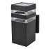 Уличный настенный светильник Uniel UUL-S23A 60W/E27 IP65 BLACK UL-00012922