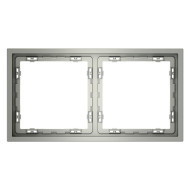 Рамка на 2 поста Voltum S70 VLS100205 (сталь)
