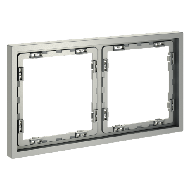 Рамка на 2 поста Voltum S70 VLS100205 (сталь) Рамка на 2 поста Voltum S70 VLS100205 (сталь)