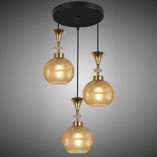 Подвесной светильник Reluce 02001-0.9-03 AMBER Подвесной светильник Reluce 02001-0.9-03 AMBER