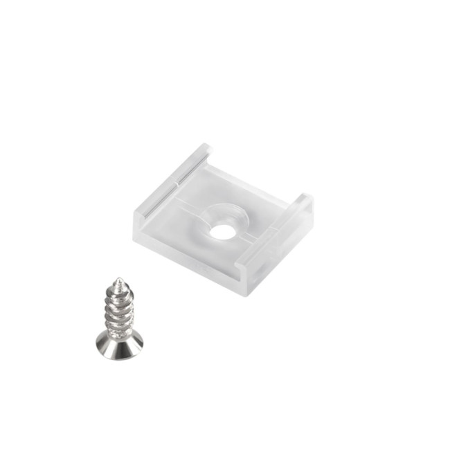 Держатель Arlight ARL-WAVE-16x15mm-CLIP-P CLEAR (Пластик) 059748 Держатель Arlight ARL-WAVE-16x15mm-CLIP-P CLEAR (Пластик) 059748