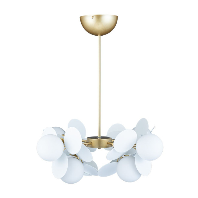 Люстра на штанге Loft IT Matisse 10008/8 white Люстра на штанге Loft IT Matisse 10008/8 white