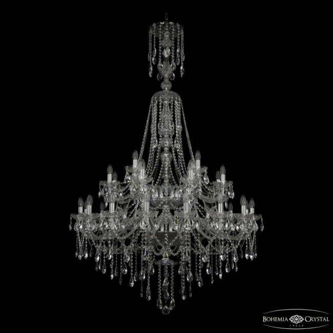 Подвесная люстра Bohemia Ivele Crystal 1415/16+8+4/400/XL-185/2d Ni Подвесная люстра Bohemia Ivele Crystal 1415/16+8+4/400/XL-185/2d Ni