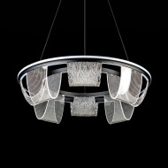 Подвесная люстра LED4U L7706-630 BK