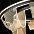 Подвесная люстра LED4U L7706-630 BK Подвесная люстра LED4U L7706-630 BK