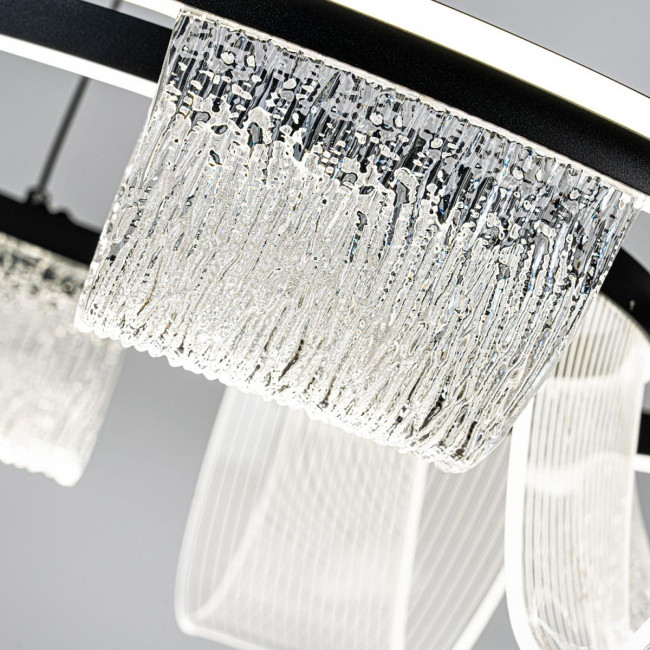 Подвесная люстра LED4U L7706-630 BK Подвесная люстра LED4U L7706-630 BK