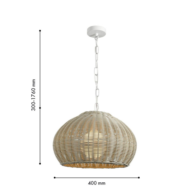 Подвесной светильник Favourite Wicker 4885-1P Подвесной светильник Favourite Wicker 4885-1P