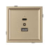 Механизм USB розетки Arlight SCT-TENDO-MUAC-SFPL-GD (5V, 3A, QC3) 054537