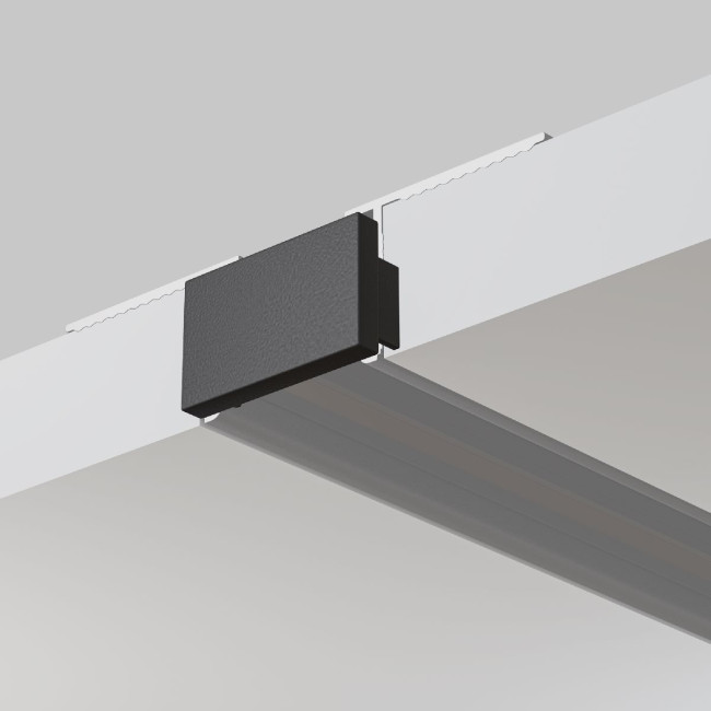 Заглушка для встраиваемого шинопровода (2 шт.) Maytoni Basity TRA172EC-12B