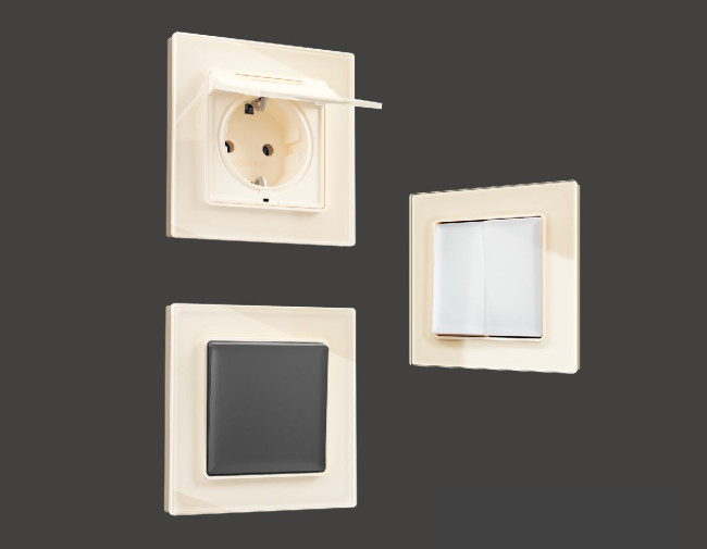 Рамка трехместная Ambrella Volt Platos AF330303 Рамка трехместная Ambrella Volt Platos AF330303