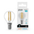 Лампа светодиодная Gauss Filament Elementary E14 8W 4100K 52128 Лампа светодиодная Gauss Filament Elementary E14 8W 4100K 52128