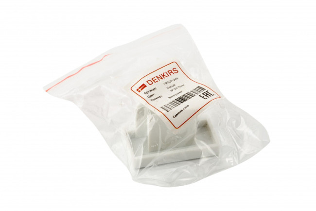 Заглушка Denkirs DK Track White TR1107-WH Заглушка Denkirs DK Track White TR1107-WH