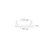 Декоративная вставка для шинопровода Arte lamp Track Accessories A540106С Декоративная вставка для шинопровода Arte lamp Track Accessories A540106С