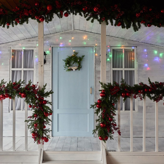 Уличная гирлянда Uniel ULD-B25006-440/TTK MULTI IP44 UL-00010886