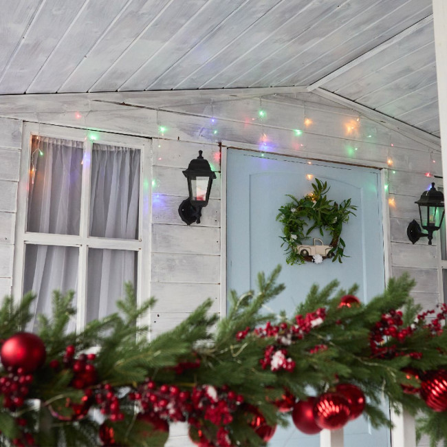 Уличная гирлянда Uniel ULD-B25006-440/TTK MULTI IP44 UL-00010886