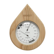 Термогигрометр EVEREST "Капля", кедр (TG-05)