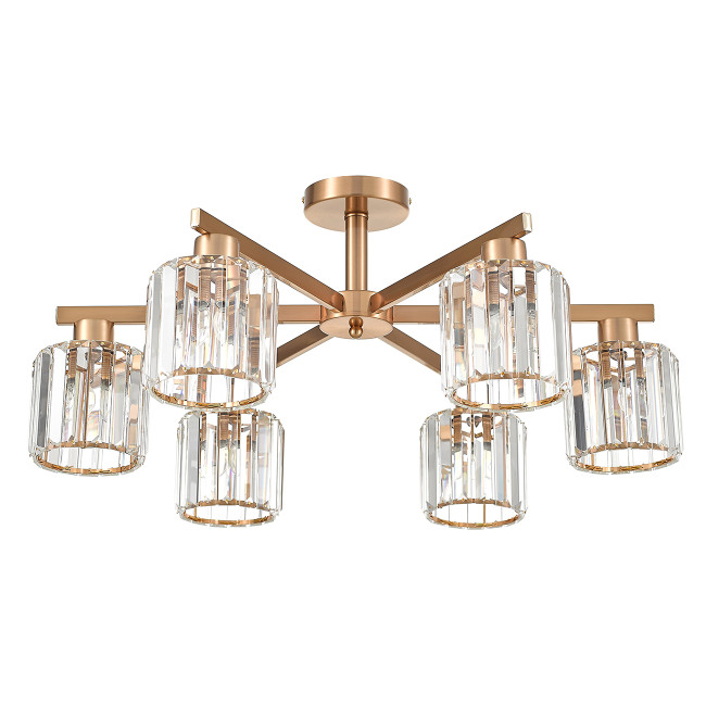 Потолочная люстра Escada Adorn 692/6P Сopper Потолочная люстра Escada Adorn 692/6P Сopper