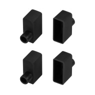 Заглушка Arlight WPH-FLEX-0616-SIDE BLACK с отверстием 045880 Заглушка Arlight WPH-FLEX-0616-SIDE BLACK с отверстием 045880