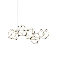 Подвесной светильник Delight Collection Lucciola MD18001068-5A matt gold Подвесной светильник Delight Collection Lucciola MD18001068-5A matt gold