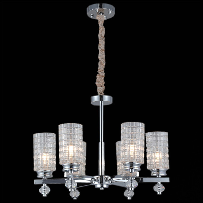 Подвесная люстра Illumico IL8678-6P-20 CR Подвесная люстра Illumico IL8678-6P-20 CR
