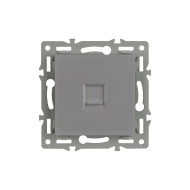 Механизм компьютерной розетки Arlight SCT-MPC1-PL-GR (RJ-45, CAT6) 045335