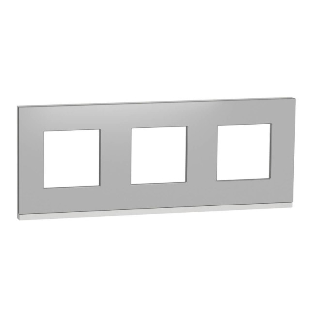 Рамка 3-постовая Schneider Electric Unica New NU600680 Рамка 3-постовая Schneider Electric Unica New NU600680