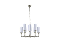Подвесная люстра Newport 7260 7264+4/C nickel без абажуров М0069112