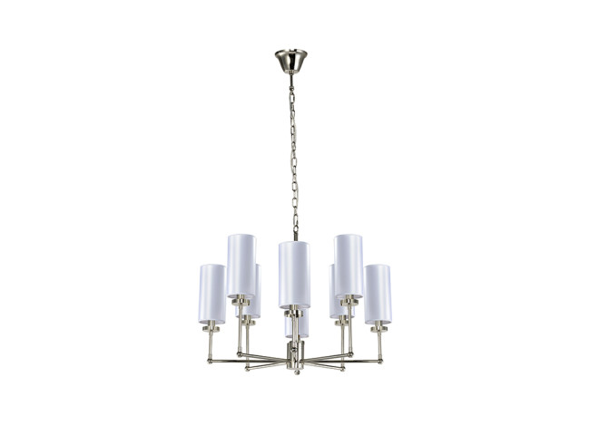 Подвесная люстра Newport 7260 7264+4/C nickel без абажуров М0069112 Подвесная люстра Newport 7260 7264+4/C nickel без абажуров М0069112