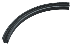 Радиусный магнитный шинопровод iLedex Vision 4822-1/4-D600-BK