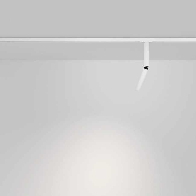 Трековый однофазный светильник Maytoni Focus T TR142-1-6W3K-W Трековый однофазный светильник Maytoni Focus T TR142-1-6W3K-W
