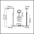 Торшер Lumion Genri 8333/15FL Торшер Lumion Genri 8333/15FL