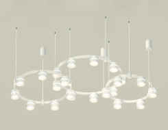 Комплект подвесного светильника Ambrella Light Techno Ring XR92082200 (A9208x3, C9241, C9236, C9231, N8444)