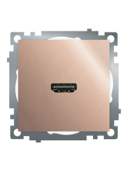 Розетка HDMI 2.1 Type A Stekker Катрин GLS00-7118-02 50063 Розетка HDMI 2.1 Type A Stekker Катрин GLS00-7118-02 50063