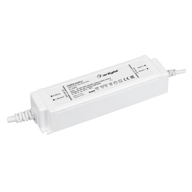 Блок питания Arlight ARPJ-SP-341750-PFC (60W, 20-34V, 1.75A) 038621 Блок питания Arlight ARPJ-SP-341750-PFC (60W, 20-34V, 1.75A) 038621