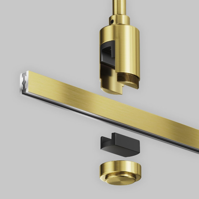 Крепление потолочное с вводом питания Maytoni Flarity TRA158C-BL1-BS Крепление потолочное с вводом питания Maytoni Flarity TRA158C-BL1-BS