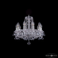 Подвесная люстра Bohemia Ivele Crystal 1402/10/141 Ni Balls Подвесная люстра Bohemia Ivele Crystal 1402/10/141 Ni Balls