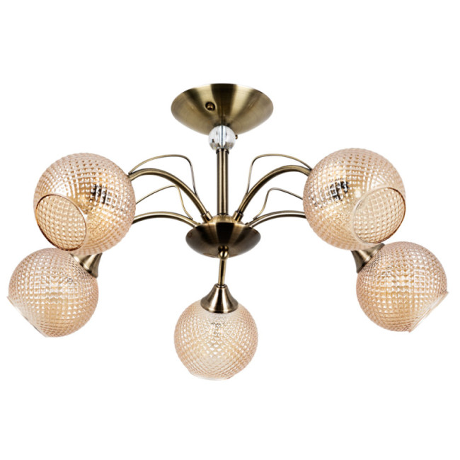 Потолочная люстра Arte Lamp Willow A3461PL-5AB Потолочная люстра Arte Lamp Willow A3461PL-5AB