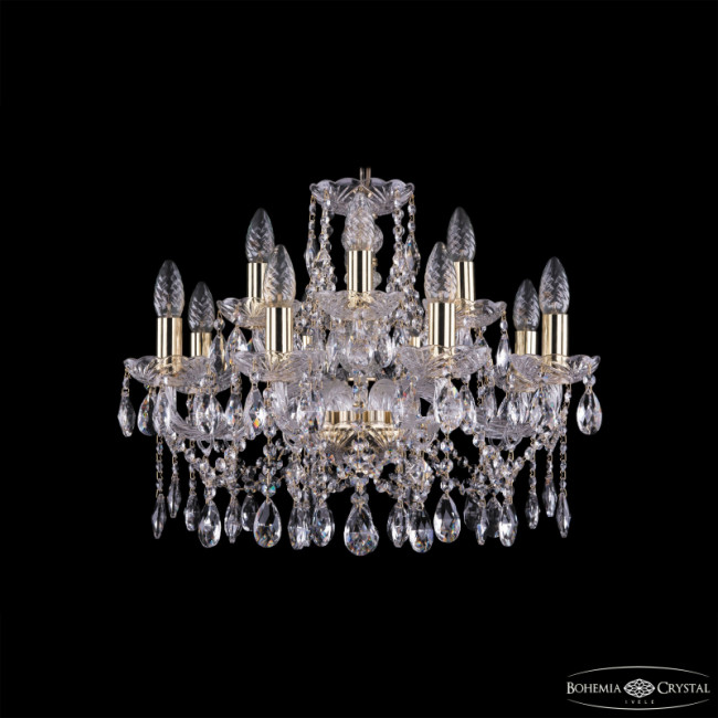 Подвесная люстра Bohemia Ivele Crystal 1413/8+4/200 G