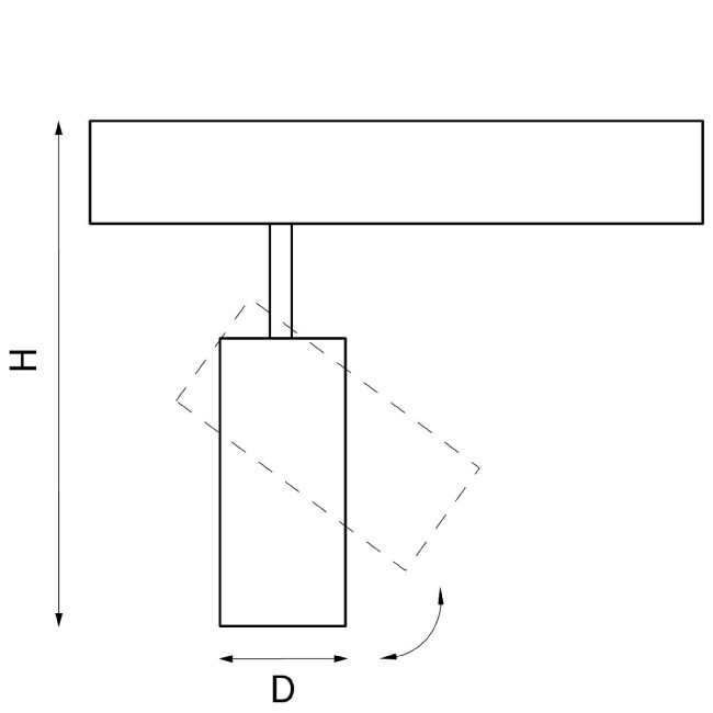 Трековый однофазный светильник Lightstar Teta 205036