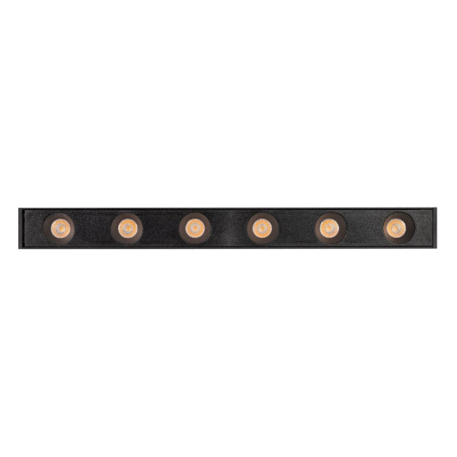 Трековый магнитный светильник Arlight MAG-DOTS-25-L200-6W Warm3000 (BK, 30 deg, 24V, DALI) 046323 Трековый магнитный светильник Arlight MAG-DOTS-25-L200-6W Warm3000 (BK, 30 deg, 24V, DALI) 046323
