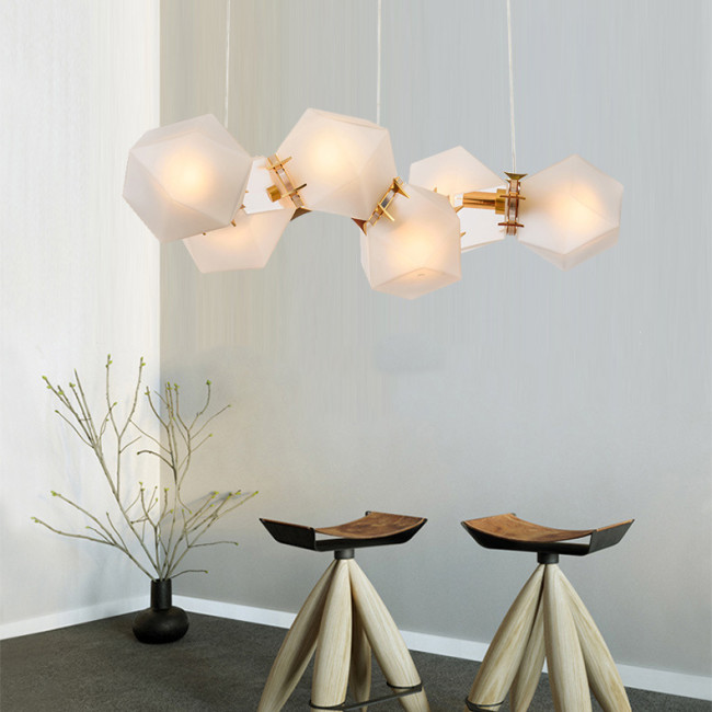 Подвесная люстра ImperiumLoft Gabriel Scott Welles Glass 123396-22 Подвесная люстра ImperiumLoft Gabriel Scott Welles Glass 123396-22