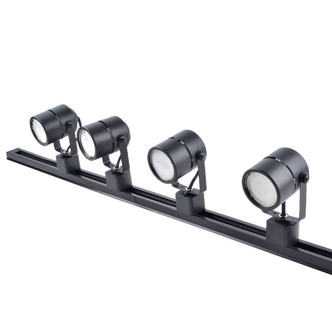 Трековый однофазный светильник (2 шт.) Volpe UBL-Q321 GU10/K BLACK SET41 UL-00010706 Трековый однофазный светильник (2 шт.) Volpe UBL-Q321 GU10/K BLACK SET41 UL-00010706