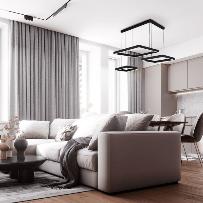 Подвесная люстра LED4U L91070-800-600-400 Подвесная люстра LED4U L91070-800-600-400