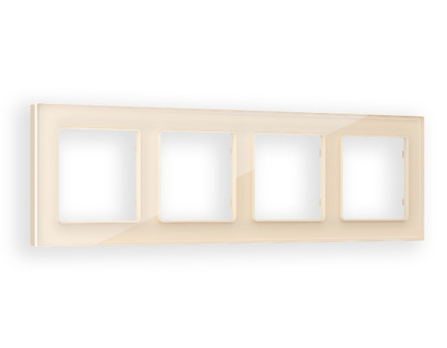 Рамка четырехместная Ambrella Volt Platos AF330304 Рамка четырехместная Ambrella Volt Platos AF330304