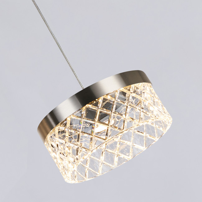 Подвесной светильник MD21020075-1A satin nickel Подвесной светильник MD21020075-1A satin nickel