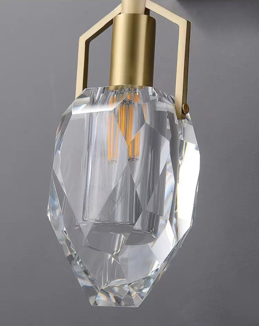 Настенный светильник 8960-1W brass/clear Настенный светильник 8960-1W brass/clear