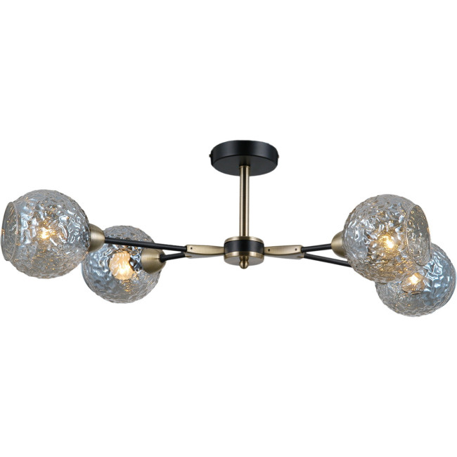 Люстра на штанге Illumico IL0253-4CSQ-79 BK AB Люстра на штанге Illumico IL0253-4CSQ-79 BK AB