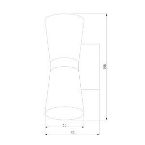Бра Elektrostandard Viare MRL LED 1003 белый 4690389136603 Бра Elektrostandard Viare MRL LED 1003 белый 4690389136603
