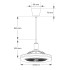 Люстра-вентилятор Escada Impulse 10210/S LED White Люстра-вентилятор Escada Impulse 10210/S LED White